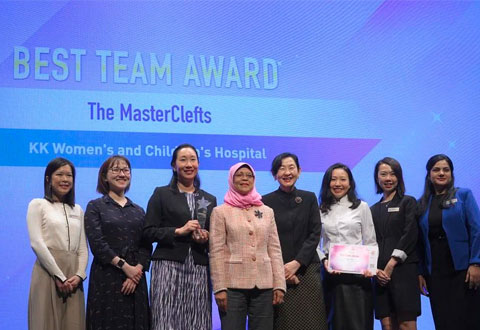 KKH team wins award for creating yummier hospital food for children after cleft surgery